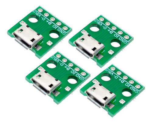 Mgsystem 4 Adaptadores Micro Usb To Dip Arduino Proyectos