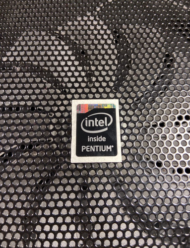 Sticker Calcomania Procesador Intel Pentium M 4ta Y 5ta Gen