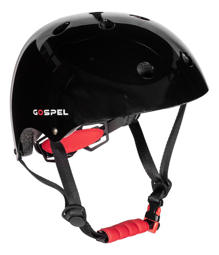 Casco Para Bicicleta Ciclista Talla M Negro Sl730 Gospel