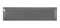 Comprar Ceramica Biselada Subway 7,5x30 Gris Entrega Inmediata!!!