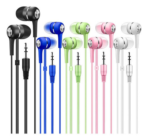 Auriculares Factorymall / 10 Pack / A Granel / Con Cable