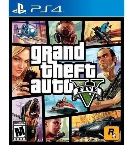 Juego Grand Theft Auto 5 Para Playstation 4