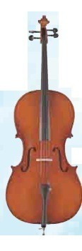 Violoncello 4/4 Hoefner C/acc. Y Funda, H4/2-c4/4-o