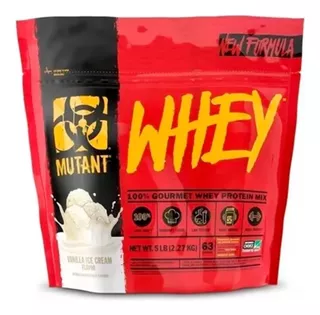 Suplemento Proteina En Polvo Mutant Whey 5lbs Varios Sabores