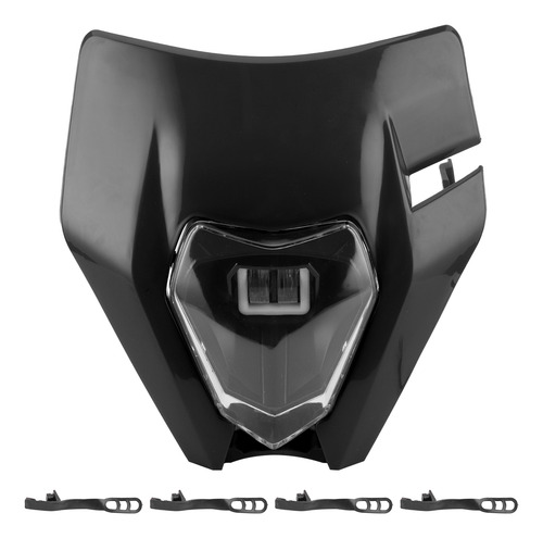 Faro Led Universal Para Motocicleta, Luz Alta/baja