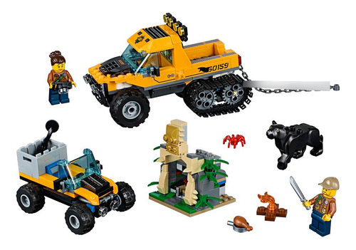 Lego City Exploradores De La Selva Halftrack Misión 60159