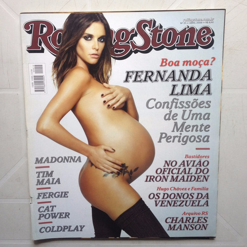 Revista Rolling Stone Fernanda Lima Charles Manson H429