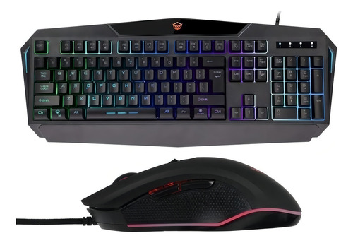 Kit Combo Gamer Meetion Teclado Rgb + Mouse Gamer Rgb C510