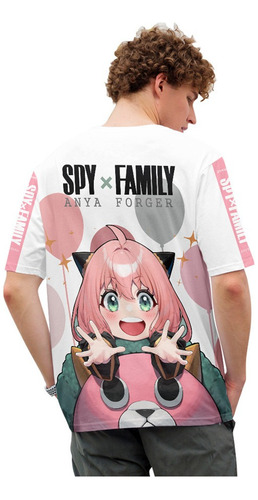 Polo Sublimado Spy Family Anime Mod.2