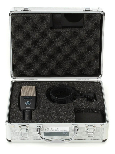 Microfone Condensador Akg C414 Xls Multi-pattern Cinza-escuro