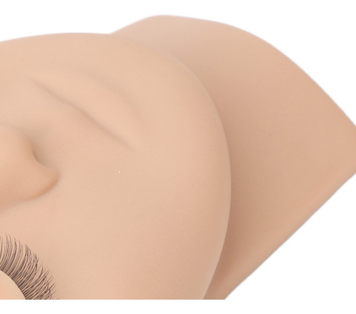 Muñeca De Extensión De Pestañas Para Maquillaje Con Cabeza D