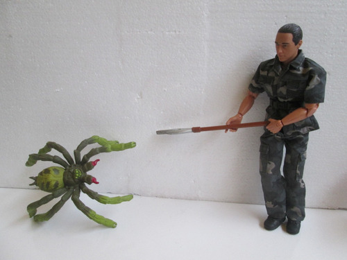 Araña Radioactiva Am Ideal Para Gi Joe Kid Acero Aventurero