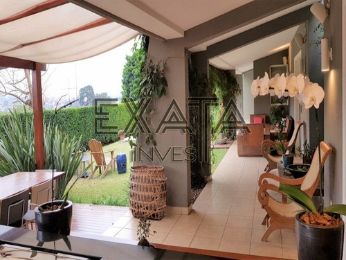 Imagem 5 de 30 de Casa Fantástica Sólida, Recém Reformada, Lindo Projeto Arquitetônico, Em Localização Privilegiada, Condomínio Fechado São Fernando Golfe, 5 Suítes. - Ca00238 - 32626938