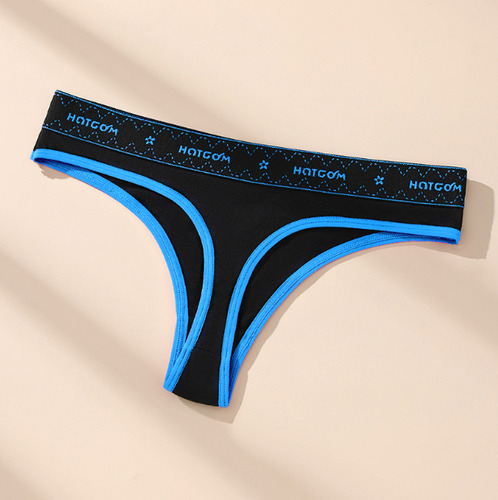 Pack De 5 Bragas Sexy Mujer 100 Algodón Deporte Panty Bikini