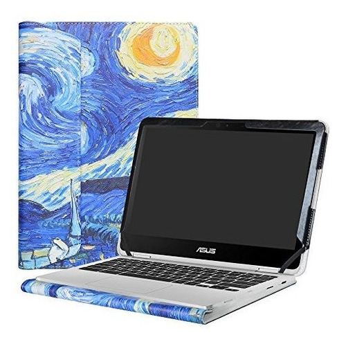 Funda Protectora Alapmk Para Asus Chromebook Flip C302ca.