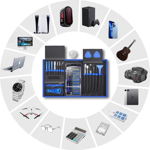 Kit De Herramientas De Reparacion Unamela, Para Computado...