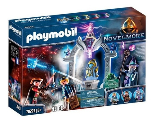Playmobil Novelmore 70223 - Templo Del Tiempo C/ Caballeros