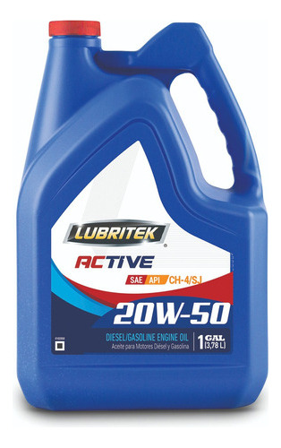 Aceite De Motor Active Mineral 20w-50 1gl