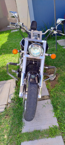 Honda Vtx 1800 C Color Negra Con Cromo