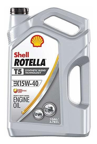 Rotella T5 Mezcla Sintética Para Motores Diesel De Aceite 15