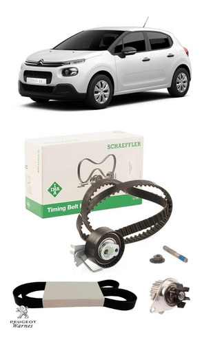 Distribucion Ina + Bba Skf + Poly V Citroen C3 1.4 N 03-11