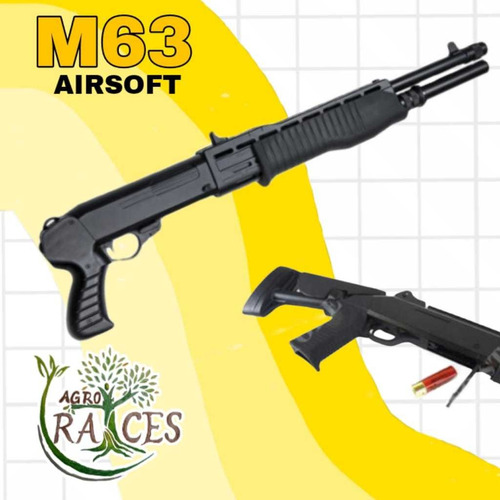 Imagen 2 de 5 de Escopeta De Airsoft / M63