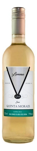 Vinho Fino De Mesa Branco Lorena Seco 720ml - Quinta Moraes