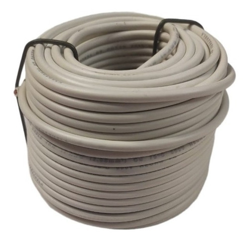 Cable Thw Nro. 14awg 75°c 600v Blanco Rollo 20mts Cablesca