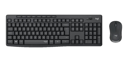 Combo Logitech Teclado Y Mouse Mk295 Inalambrico Negro