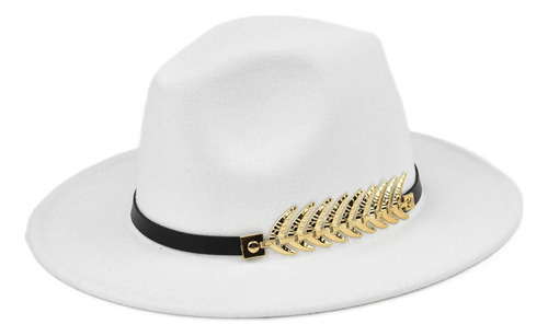 Sombrero De Copa De Lana Retro Gentleman Jazz Hat