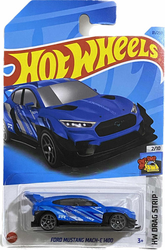 Hot Wheels Ford Mustang Mach-e Azul Drag Strip 2/10 | 2022