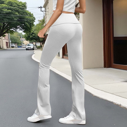 Y Pantalones Deportivos Con Cintura Elástica En Color Para