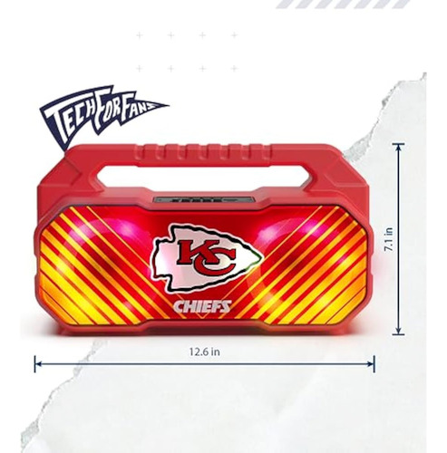 Soar Altavoz Boombox Inalámbrico Unisex De La Nfl
