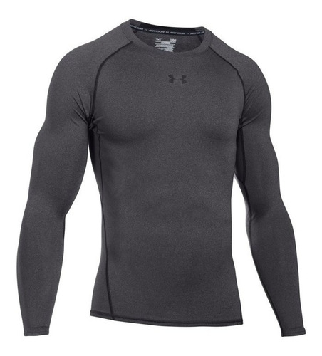 Imagen 3 de 4 de Camiseta De Compresion Under Armour Ua 1257471-090 Hg Hombre