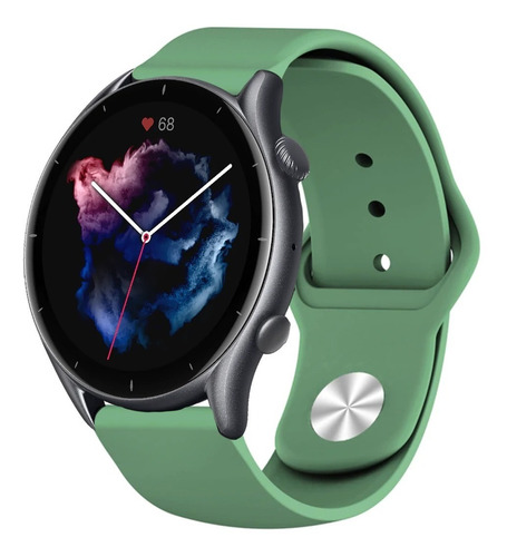 Correa Deportiva Lisa Premium Para Amazfit Gtr 3 / 3 Pro