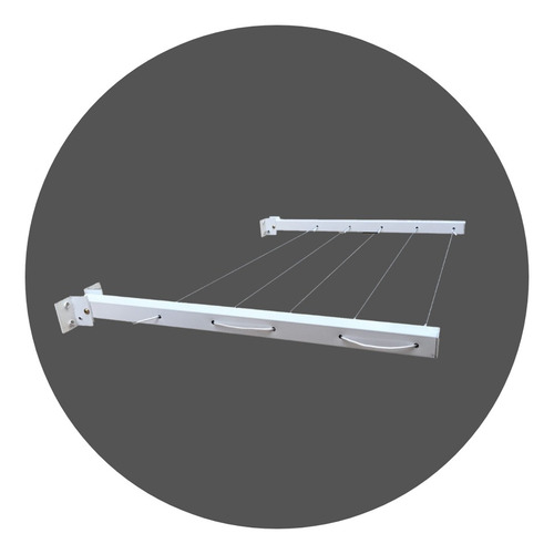 Tendedero De Ropa Exterior Para Edificio Hasta 4m Rebatible