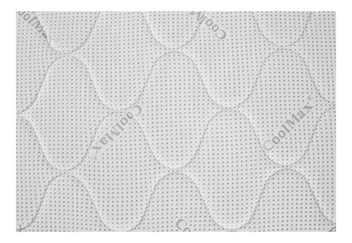 Imagen 2 de 2 de Colchón Extra king de resortes Divino Crystal blanco - 198cm x 198cm x 30cm