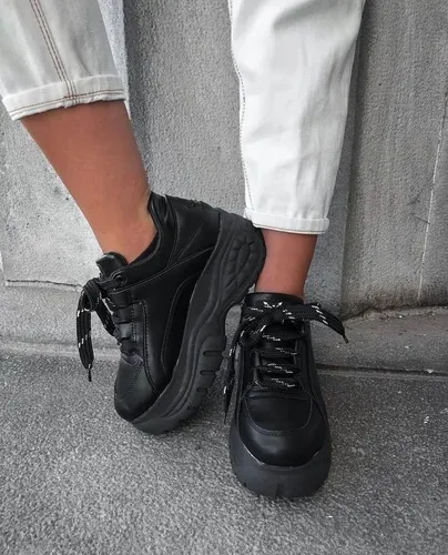 Zapatillas Mujer Sneakers Urbanas Plataforma Alta Deportiva 36.990