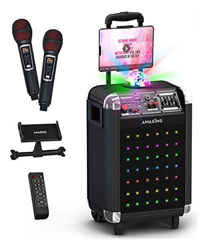 Maquina De Karaoke Para Adultos Y Niños, Sistema De Altavoc