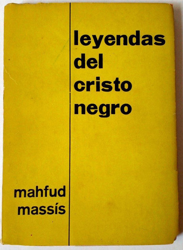 Mahfud Massis Leyendas Cristo Negro 1963