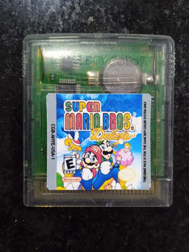 Super Mario Bros Deluxe Original Nintendo Game Boy Color Usa