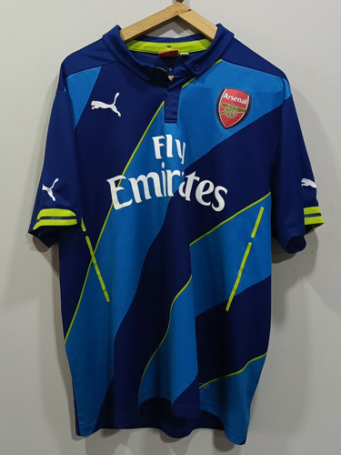 Camiseta Third Arsenal Fc, Puma, 2014, Versión Europea, L 