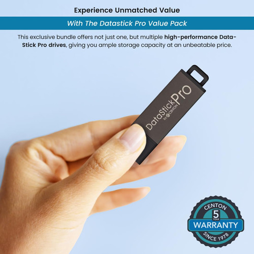 Memoria Usb Centon Electronics Datastick Pro, 2 Gb, Pack De