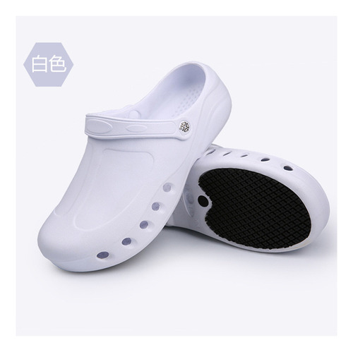 Zapato/zuecos Para Chef Cocina Unisex Cómodo Antiderrapante