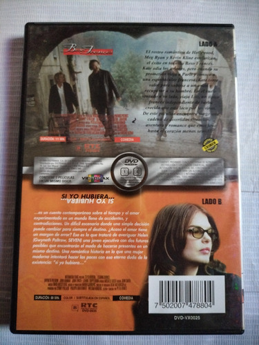 Si Yo Hubiera Y Beso Francés Doble Película Dvd Original (Usado)