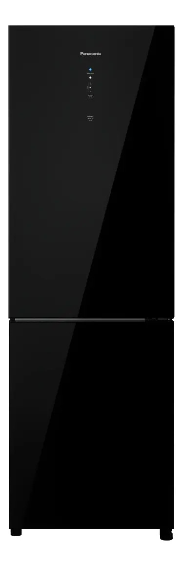 Refrigerador Panasonic 407L Black Glass NR-BB41GV2B Preto 220V