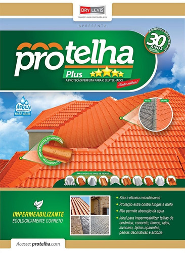 Imagem 2 de 4 de Manta Líquida Protelha Plus 18 L Cerâmica Branco