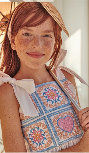 Vestido De Alcinha C Bordado De Coraçao