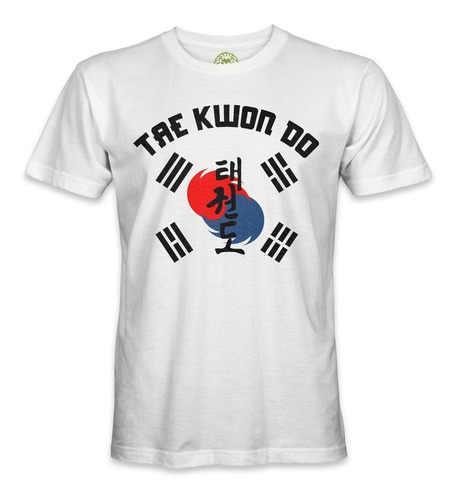 Playera Tae Kwon Do, Taekwondo Mma, 100% Algodón Peinado