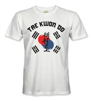 Comprar Playera Tae Kwon Do, Taekwondo Mma, 100% Algodón Peinado